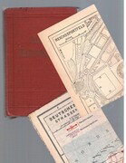 Das Deutsche Reich (Olympics)
und einige Grenzgebiete. Reisehandbuch für Bahn und Auto. Mit 33 Karten, 75 Plänen und einer grossen Strassenkarte, Sechste Auflage. [With Reichssportfeld plan for 1936 Olympics in rear pocket].