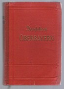 München - Oberbayern - Allgäu.
Unterinntal mit Innsbruck Salzburg. Handbuch für Reisende. Mit 23 Karten, 16 Plänen und 2 Panoramen. Anzeigenanhang 1920. [Issue with advertisements].