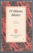 William Blake:
The Penguin Poets D 42.  A Selection of Poems and Letters edited with an introduction by J. Bronowski.