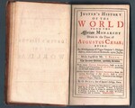 Justin's History of the World
from the Assyrian Monarchy Down to the Time of Augustus Caesar; Being an Abridgment of Trogus Pompeius’s Philippic History, with Critical Remarks upon Justin. Made English by Mr. T. Brown. The Second Edition carefully Revised. With many Curious Emendations... Besides several other Material Annotations... by O. Dykes, late of Queen’s College, Oxon.